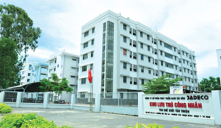 Khu lưu trú công nhân – Khu chế xuất Tân Thuận Sadeco. Nguồn: ITN Vướng mắc về nhà ở trong khu công nghiệp -0