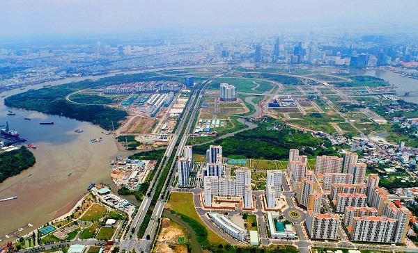 Khu đô thị mới Thủ Thiêm, TP. Hồ Chí Minh Ảnh: Lê Toàn Khu đô thị mới Thủ Thiêm, TP. Hồ Chí Minh Ảnh: Lê Toàn