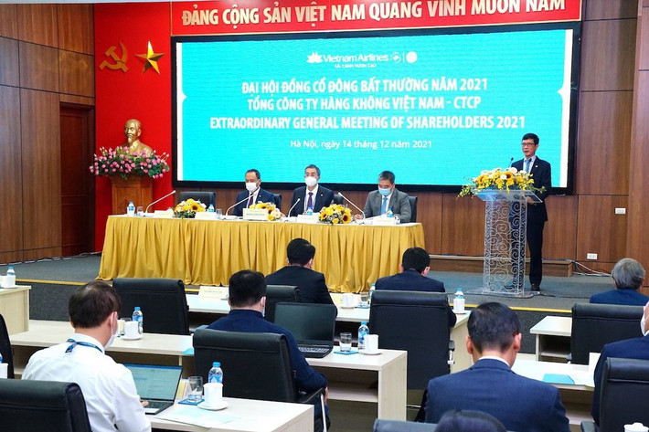 Vietnam Airlines tổ chức Đại hội cổ đông bất thường vào sáng 14.12 Vietnam Airlines tổ chức Đại hội cổ đông bất thường vào sáng ngày 1412