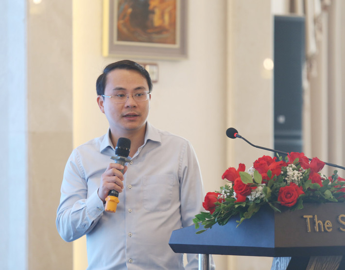 Phó Cục trưởng Cục Quản lý tài nguyên nước Ngô Mạnh Hà giới thiệu về Luật Tài nguyên nước 2023 Phổ biến, tuyên truyền Luật Tài nguyên nước 2023 và các văn bản quy định chi tiết thi hành Luật -0