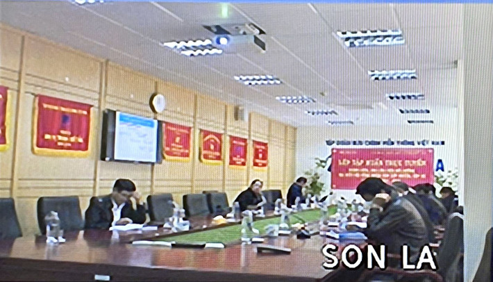 Các đại biểu và báo cáo viên tham gia lớp tập huấn tại Sơn La Ảnh: Tùng Dương Các đại biểu và báo cáo viên tham gia lớp tập huấn tại Sơn La