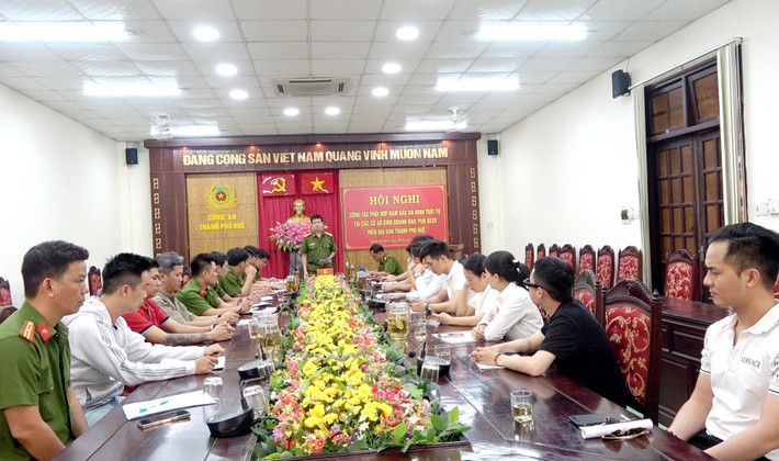 Thừa Thiên Huế: Chủ cơ sở kinh doanh quán Bar, Pub Beer đảm bảo an ninh trật tự theo quy định ảnh 1 Thừa Thiên Huế: Đảm bảo an ninh trật tự đến chủ các quán Bar, Pub Beer -0