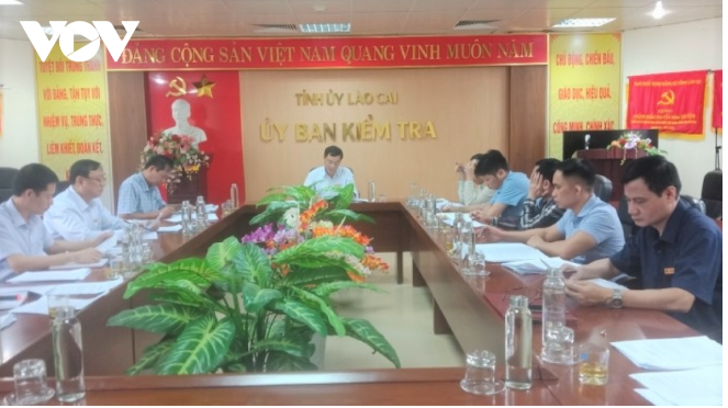 Kỳ họp lần thứ 11 của Ủy ban Kiểm tra Tỉnh ủy Lào Cai Khóa XVI (ảnh: Kim Ánh Thép) Kỳ họp lần thứ 11 của Ủy ban Kiểm tra Tỉnh ủy Lào Cai Khóa XVI (ảnh: Kim Ánh Thép)