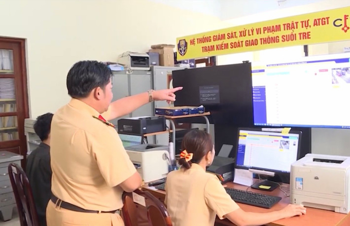 Trạm CSGT Suối Tre tăng cường các biện pháp bảo đảm an toàn giao thông. Nguồn: ITN Trạm CSGT Suối Tre tăng cường các biện pháp bảo đảm an toàn giao thông. Nguồn: ITN