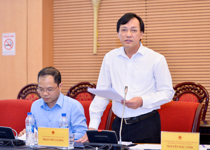 Phó Chủ nhiệm Ủy ban Văn hóa, Giáo dục Phan Viết Lượng phát biểu tại cuộc làm việc Ủy ban Văn hóa, Giáo dục làm việc với Bộ Văn hóa, Thể thao và Du lịch -0