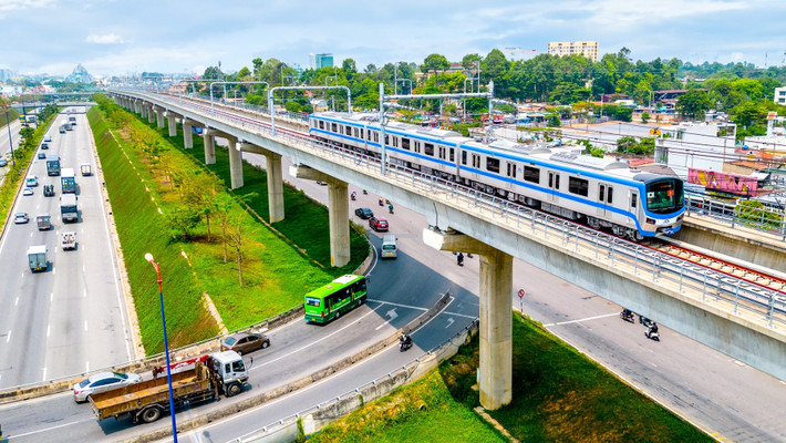 TP. Hồ Chí Minh sẽ định hướng phát triển giao thông công cộng từng bước giảm dần áp lực tại khu trung tâm. (Ảnh minh họa) TP. Hồ Chí Minh sẽ định hướng phát triển giao thông công cộng từng bước giảm dần áp lực tại khu trung tâm. (Ảnh minh họa)