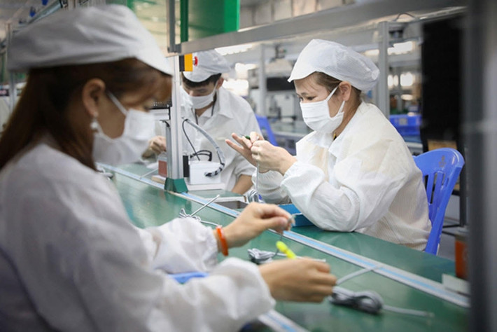 Nhiều doanh nghiệp công nghiệp hỗ trợ, điện tử ở Bắc Giang có nhu cầu tuyển dụng lao động lớn vào 3 tháng cuối năm. Nguồn: ITN. Các đối tác Apple tại Việt Nam có nhu cầu tuyển dụng hàng chục ngàn lao động dịp cuối năm -0