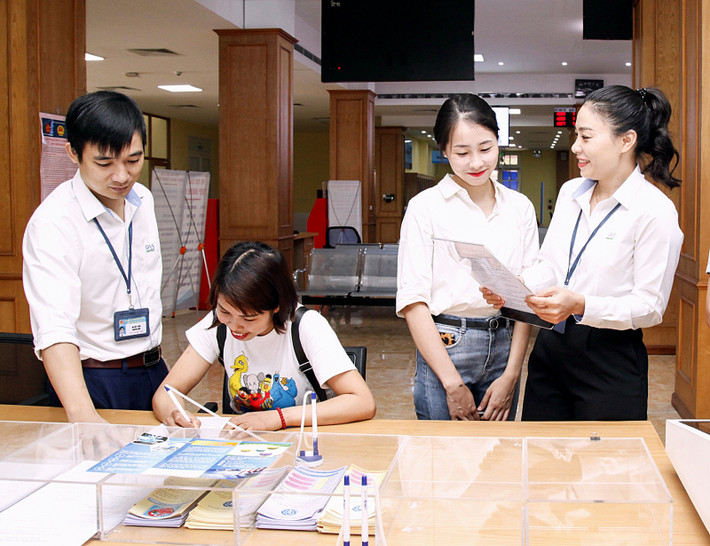 Lấy sự hài lòng của người dân, doanh nghiệp làm thước đo ảnh 1 Thành phố Vĩnh Yên hướng đến sự hài lòng của người dân, doanh nghiệp. Ảnh: Khánh Linh