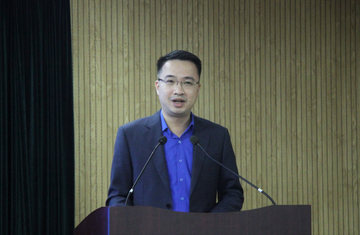 Bí thư Ban chấp hành Trung ương Đoàn, Trưởng Tiểu ban Tuyên truyền Đại hội Nguyễn Tường Lâm báo cáo nhanh về công tác tổ chức Đại hội Bí thư Ban chấp hành Trung ương Đoàn, Trưởng Tiểu ban Tuyên truyền Đại hội Nguyễn Tường Lâm báo cáo nhanh về công tác tổ chức Đại hội