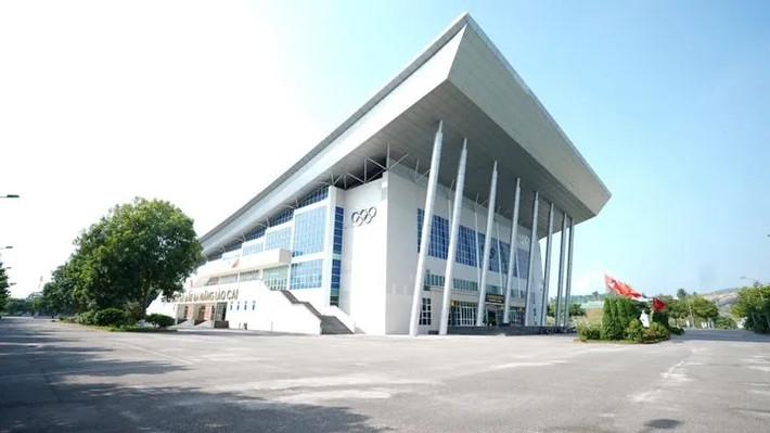 Nhà thi đấu đa năng tỉnh Lào Cai. Nguồn: ITN Sắp diễn ra Giải bóng chuyền nữ quốc tế VTV Cup 2023 tại Lào Cai -0