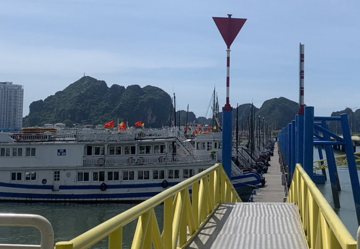 Các du thuyền kinh doanh trên vịnh Lan Hạ và Hạ Long hiện phải về neo đậu tại Quảng Ninh Các du thuyền kinh doanh trên vịnh Lan Hạ và Hạ Long hiện phải về neo đậu tại Quảng Ninh