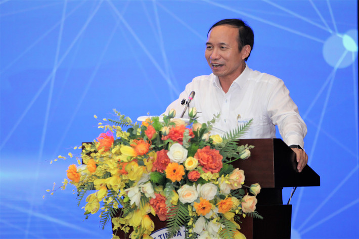 Phó Cục trưởng Cục Tin học hóa Nguyễn Trọng Đường phát biểu Phó Cục trưởng Cục Tin học hóa Nguyễn Trọng Đường phát biểu
