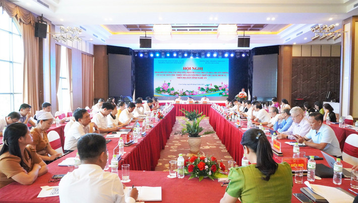 Toàn cảnh Hội nghị Nghệ An: Bảo tồn, phát huy giá trị văn hóa truyền thống của các dân tộc thiểu số gắn với phát triển du lịch -0