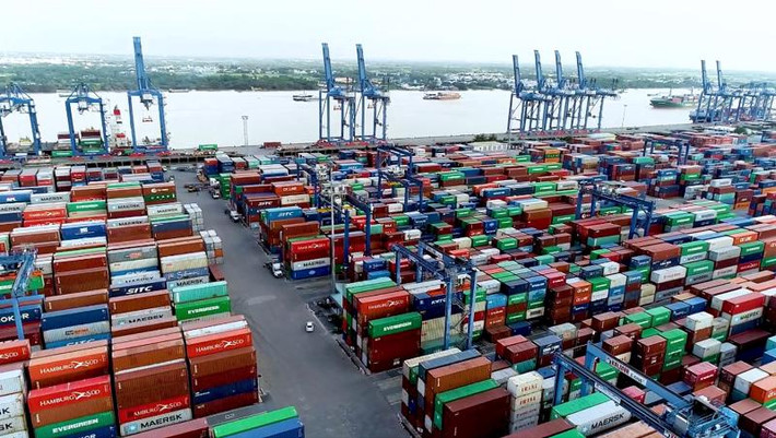 Hàng hóa, container về cảng Cát Lái Hàng hóa, container về cảng Cát Lái