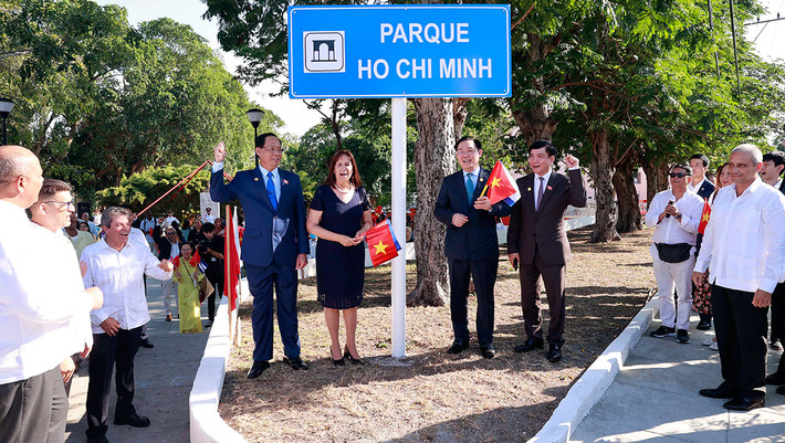 Chủ tịch Quốc hội Vương Đình Huệ: Công viên Hồ Chí Minh - biểu tượng tình hữu nghị đặc biệt Việt Nam – Cuba ảnh 8 Chủ tịch Quốc hội Vương Đình Huệ: Công viên Hồ Chí Minh - biểu tượng tình hữu nghị đặc biệt Việt Nam – Cuba -6