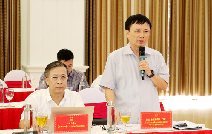 Phó Chủ tịch UBND tỉnh Nghệ An Bùi Đình Long phát biểu Nghệ An: Có giải pháp quyết liệt để khắc phục những hạn chế trong việc chấp hành pháp luật về an toàn, vệ sinh lao động -0