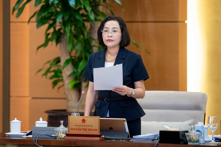 Phó Chủ tịch Quốc hội Nguyễn Thị Thanh phát biểu Bảo đảm có trọng điểm, khoa học, hợp lý, hiệu quả -0