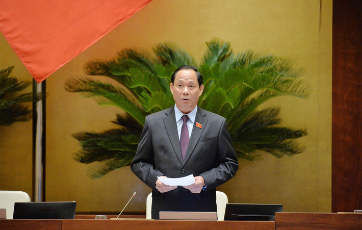 Phó Chủ tịch Quốc hội, Thượng tướng Trần Quang Phương phát biểu. Ảnh: Hồ Long Quốc hội thông qua Nghị quyết về thành lập Đoàn giám sát năm 2025 -0