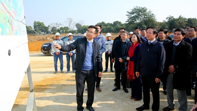 Lãnh đạo tỉnh Ninh Bình kiểm tra tiến độ thực hiện tuyến đường Đông - Tây ,Khắc phục những