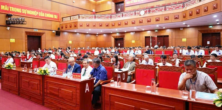 Các đại biểu tham dự Đại hội đại biểu MTTQ Việt Nam tỉnh Đắk Lắk lần thứ XV, nhiệm kỳ 2024 - 2029 Phiên họp thứ nhất Đại hội đại biểu MTTQ Việt Nam tỉnh Đắk Lắk khoá XV -0