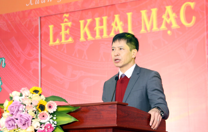 Hà Nội: Khai mạc Hội chợ Xuân Giáp Thìn 2024 ảnh 1 Khai mạc Hội chợ Xuân Giáp Thìn 2024 -0