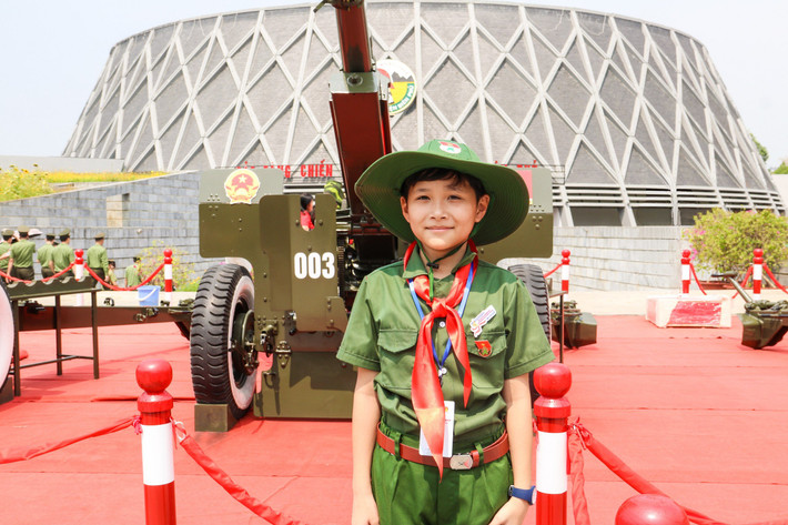 Hành trình về nguồn của các “chiến sĩ nhỏ Điện Biên” ảnh 3 Hành trình về nguồn của các “chiến sĩ nhỏ Điện Biên”