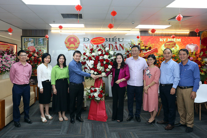 Lãnh đạo Đảng, Nhà nước và các bộ, ngành, địa phương chúc mừng Báo Đại biểu Nhân dân ảnh 11 Lãnh đạo Đảng, Nhà nước và các bộ, ngành, địa phương chúc mừng Báo Đại biểu Nhân dân -1