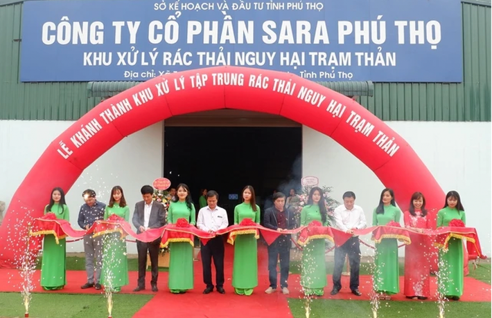 Công ty CP Sara Phú Thọ bị xử phạt hơn 854 triệu đồng Xử phạt Công ty CP Sara Phú Thọ xả hoá chất độc hại ra môi trường -0