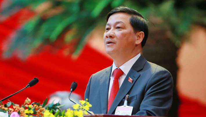 Bí thư Tỉnh ủy, Chủ tịch HĐND tỉnh Lâm Đồng Trần Đức Quận trình bày tham luận tại Đại hội Bí thư Tỉnh ủy, Chủ tịch HĐND tỉnh Lâm Đồng Trần Đức Quận trình bày tham luận tại Đại hội