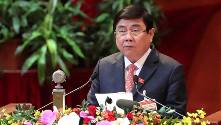 Ủy viên Trung ương Đảng, Phó Bí thư Thành ủy, Chủ tịch UBND TP Hồ Chí Minh Nguyễn Thành Phong rình bày tham luận Ủy viên Trung ương Đảng, Phó Bí thư Thành ủy, Chủ tịch UBND TP Hồ Chí Minh Nguyễn Thành Phong rình bày tham luận