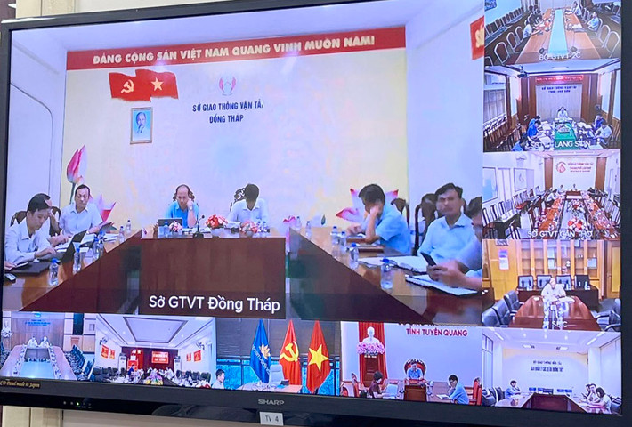Hội nghị được kết nối trực tuyến tại các Sở Giao thông Vận tải và đơn vị trực thuộc ngành Giao thông Vận tải Vượt khó hoàn thành nhiều dự án trọng điểm -0