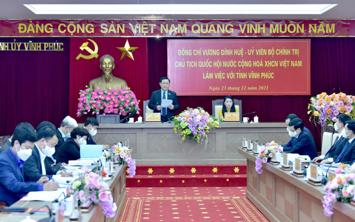 Quang cảnh cuộc làm việc Ảnh: Lâm Hiển Quang cảnh cuộc làm việc Ảnh: Lâm Hiển