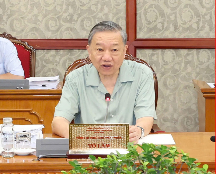Tổng Bí thư, Chủ tịch nước Tô Lâm chủ trì phiên họp thường kỳ của Bộ Chính trị ảnh 2 Tổng Bí thư, Chủ tịch nước Tô Lâm chủ trì phiên họp thường kỳ của Bộ Chính trị -3