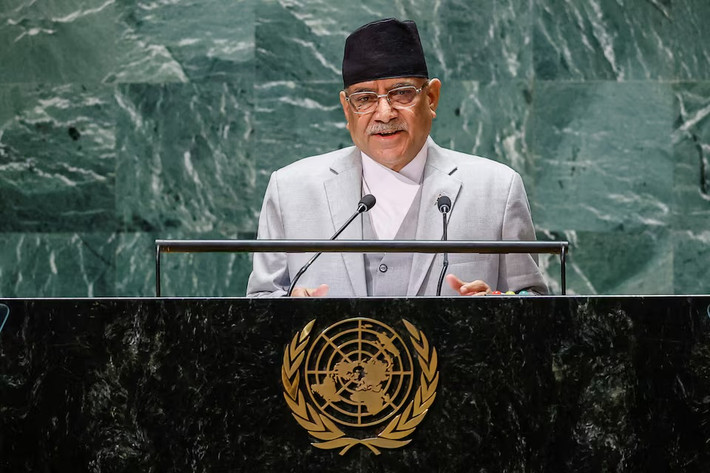 Thủ tướng Nepal Pushpa Kamal Dahal. Ảnh: Reuters Chính phủ Nepal Dahal đối mặt với khủng hoảng sau khi đảng chủ chốt rút khỏi liên minh -0