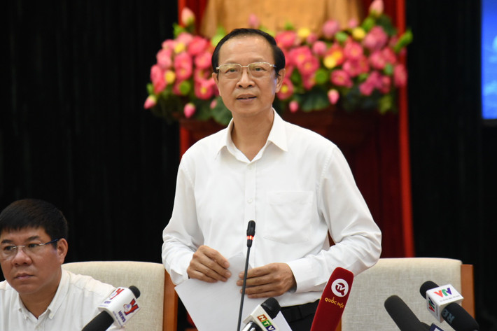 Thứ trưởng Bộ GD-ĐT Phạm Ngọc Thưởng, Trưởng Ban chỉ đạo quốc gia kỳ thi tốt nghiệp THPT 2024 (Ảnh: Xuân Quý) Thứ trưởng Bộ GD-ĐT khẳng định đề thi Ngữ văn không lộ lọt -0