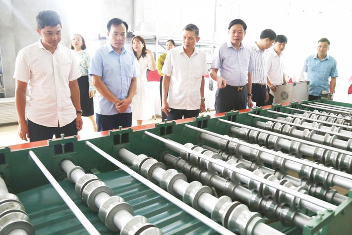 Số lượng các cơ sở công nghiệp nông thôn hàng năm được hưởng chính sách khuyến công ngày càng tăng lên. Nguồn: Đoàn Hạnh Nhung kc-hoa-binh20240705142449-1725440104725.jpg