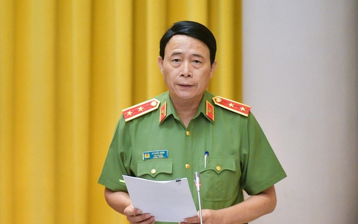Thiết lập văn hóa giao thông không uống rượu bia khi điều khiển phương tiện, giảm thiểu tai nạn giao thông ảnh 1 Thứ trưởng Bộ Công an, Trung tướng Lê Quốc Hùng - Ảnh H.Ngọc