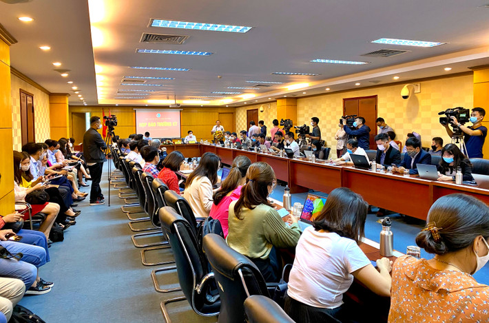 Quang cảnh buổi Họp báo Quang cảnh buổi Họp báo