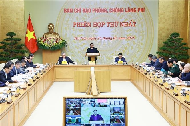 Thủ tướng Phạm Minh Chính chủ trì Phiên họp thứ nhất của Ban Chỉ đạo phòng, chống lãng phí. Ảnh: Dương Giang/TTXVN Thủ tướng Phạm Minh Chính chủ trì Phiên họp thứ nhất của Ban Chỉ đạo phòng, chống lãng phí. Ảnh: Dương Giang/TTXVN