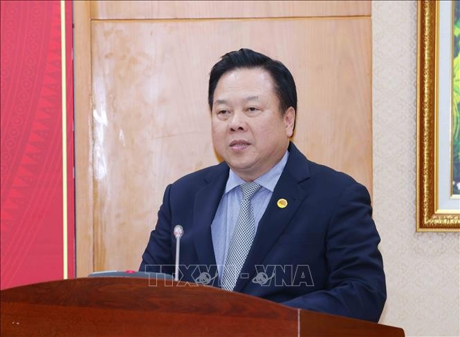 Uỷ viên Trung ương Đảng, Phó Trưởng Ban Chính sách, chiến lược Trung ương Nguyễn Hoàng Anh phát biểu nhận nhiệm vụ. Ảnh: Phương Hoa/TTXVN Uỷ viên Trung ương Đảng, Phó Trưởng Ban Chính sách, chiến lược Trung ương Nguyễn Hoàng Anh phát biểu nhận nhiệm vụ. Ảnh: Phương Hoa/TTXVN