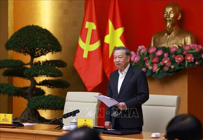 Tổng Bí thư Tô Lâm phát biểu chỉ đạo. Ảnh: Dương Giang/TTXVN tbt-4.jpg