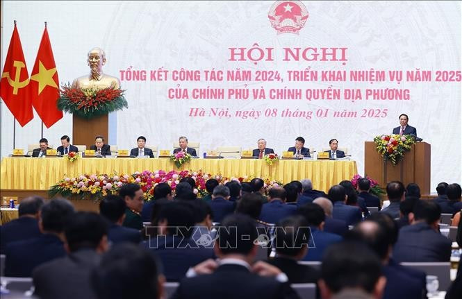 Thủ tướng Phạm Minh Chính phát biểu. Ảnh: Dương Giang/TTXVN Thủ tướng Phạm Minh Chính phát biểu. Ảnh: Dương Giang/TTXVN