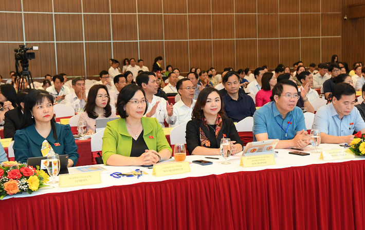 Các đại biểu dự hội thảo. Ảnh: Lâm Hiển ht04.jpg