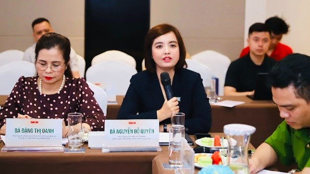 Phó Tổng giám đốc FPT Retail kiêm Giám đốc Điều hành FPT Long Châu Nguyễn Đỗ Quyên phát biểu tại tọa đàm img-4213-1814-1091-3425-4522jpg.jpg