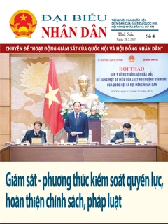 Ấn phẩm số 4.2025 Giám sát của Quốc hội và Hội đồng nhân dân