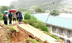 Cảnh báo nguy cơ lũ quét, sạt lở đất, ngập lụt tại nhiều tỉnh phía Bắc ở mức rất cao