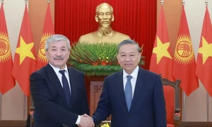 Tổng Bí thư Tô Lâm tiếp Thủ tướng Cộng hòa ​Kyrgyzstan 