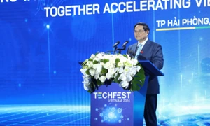 Thủ tướng Phạm Minh Chính dự và phát biểu chỉ đạo tại Techfest 2024