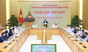 Thủ tướng Chính phủ Phạm Minh Chính chủ trì Phiên họp thứ nhất, Ban Chỉ đạo xóa nhà tạm, dột nát