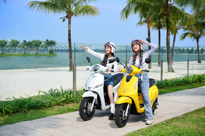 Sử dụng xe máy điện vừa tiết kiệm chi phí, vừa góp phần chuyển đổi xanh A2.jpg